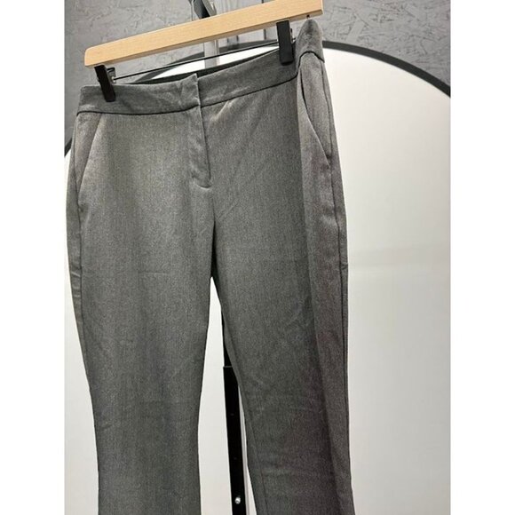 Express Columnist Barely Boot Dark Grey Dress Pants - Picture 2 of 6